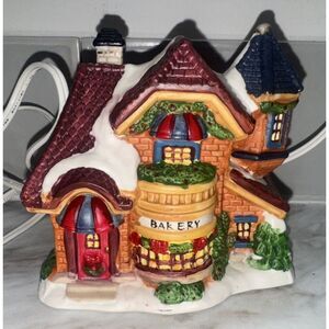 Victorian Series 2004 Christmas Village‎ Ceramic Porcelain Bakery